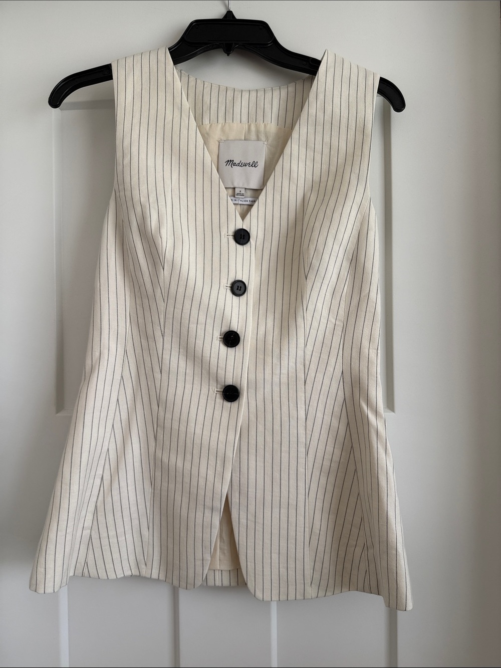 Madewell stripped long tank vest